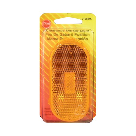 Peterson Lens Oblong Amber V108WA